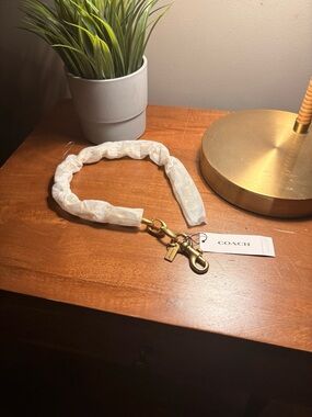 Coach C Chain Strap with Gold Hardware 19”